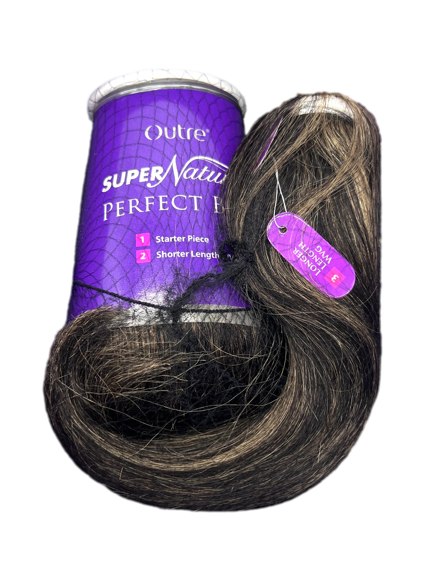 Outre Super Natural Perfect Bob 100%  Human Hair Weaving - VIP Extensions