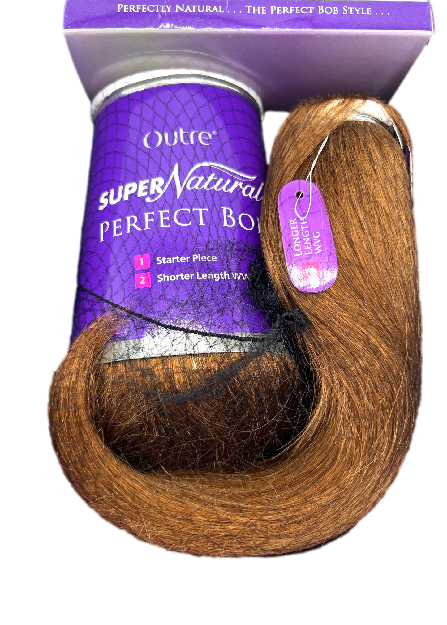 Outre Super Natural Perfect Bob 100%  Human Hair Weaving - VIP Extensions