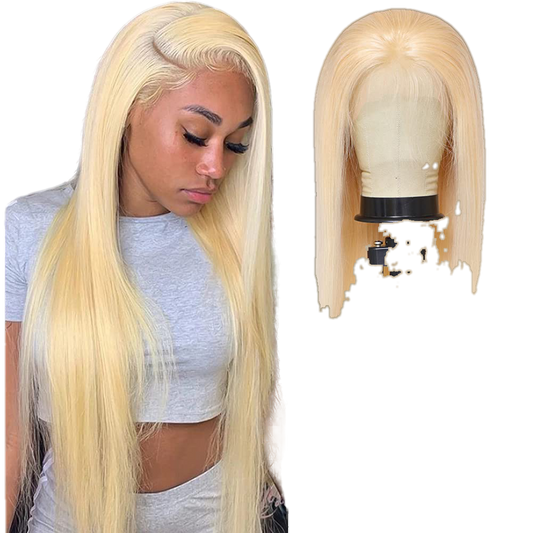 RIO Ukrainian Straight Human Hair Front Lace Wig - VIP Extensions