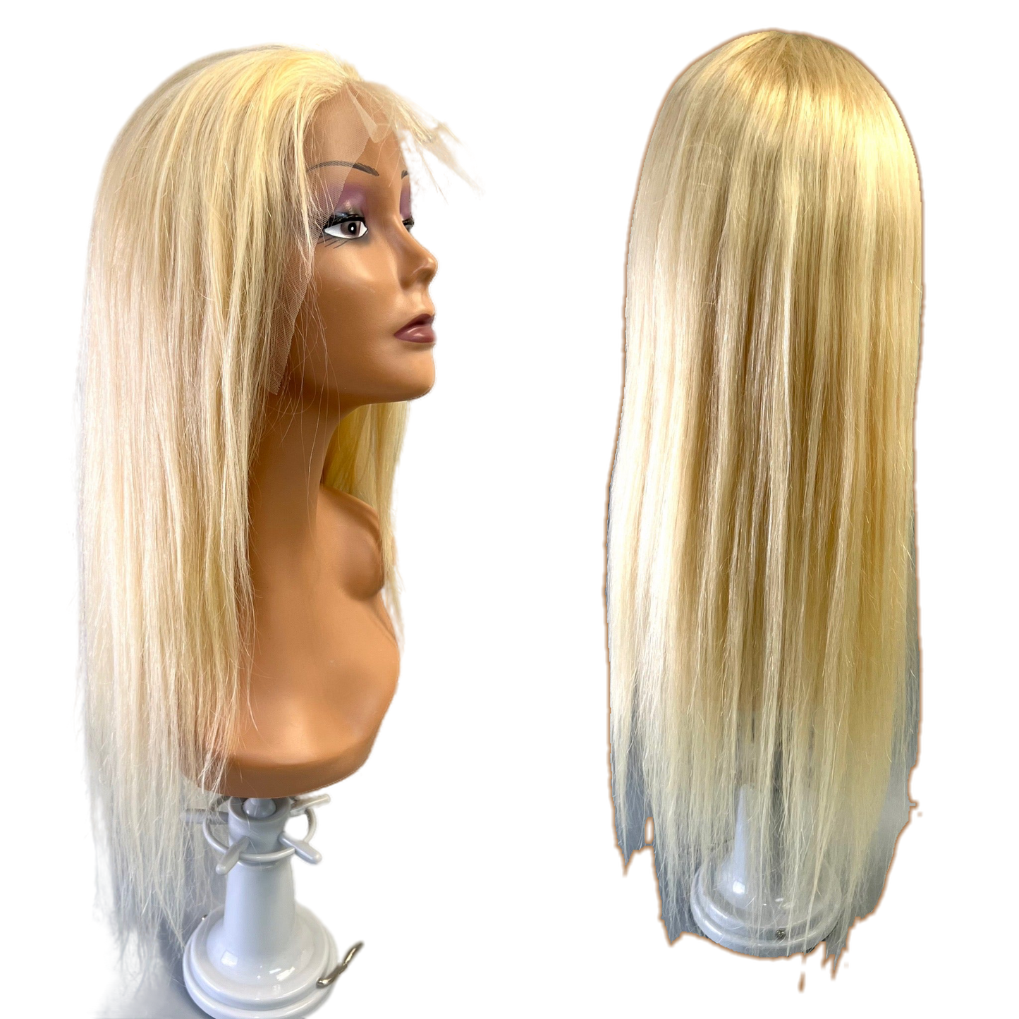 RIO Ukrainian Straight Human Hair Front Lace Wig