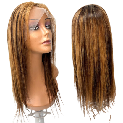 RIO Straight Human Hair Front Lace Wig - VIP Extensions