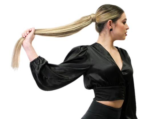 Unieke VIP 100% Remy Human Hair Collection 100 gram PONYTAIL Silky 24"