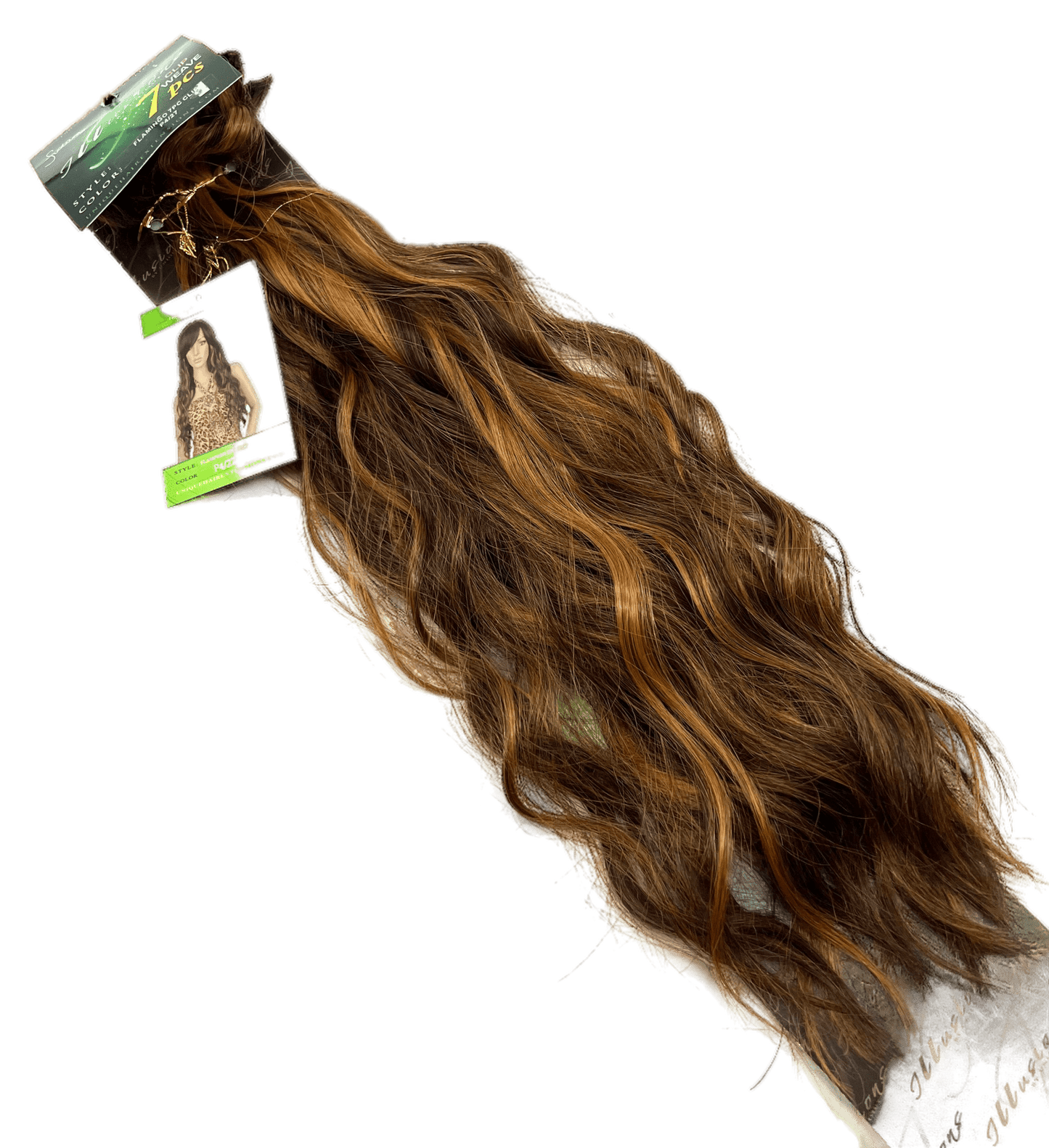 Illusions Collection Flamingo Clip Clip On (7 pieces) - VIP Extensions