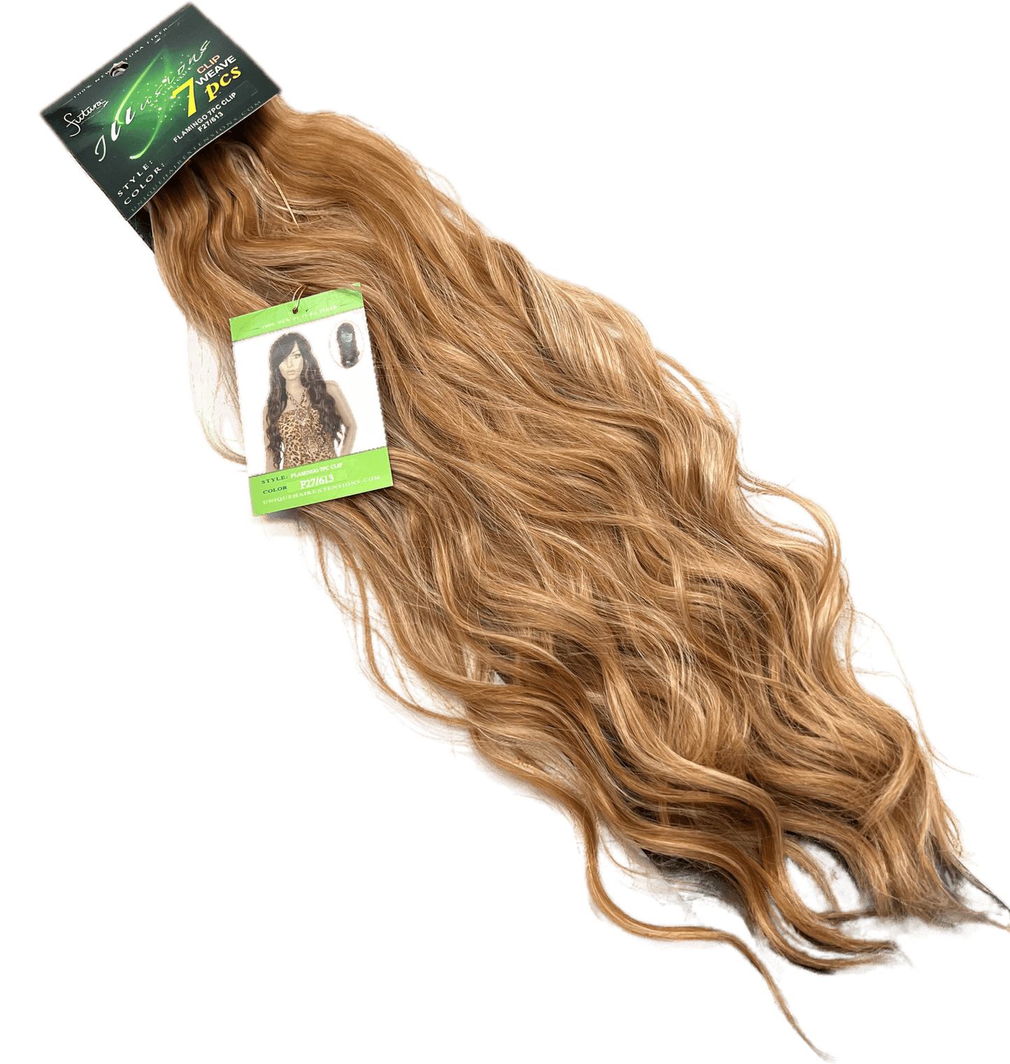 Illusions Collection Flamingo Clip Clip On (7 pieces) - VIP Extensions