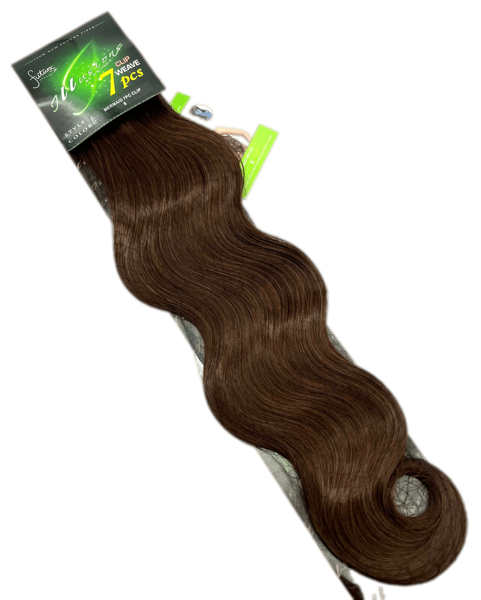 Illusions Collection Mermaid Clip (7 pieces Clip On) 22 inch - VIP Extensions