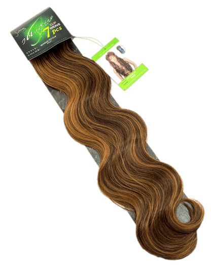 Illusions Collection Mermaid Clip (7 pieces Clip On) 22 inch - VIP Extensions