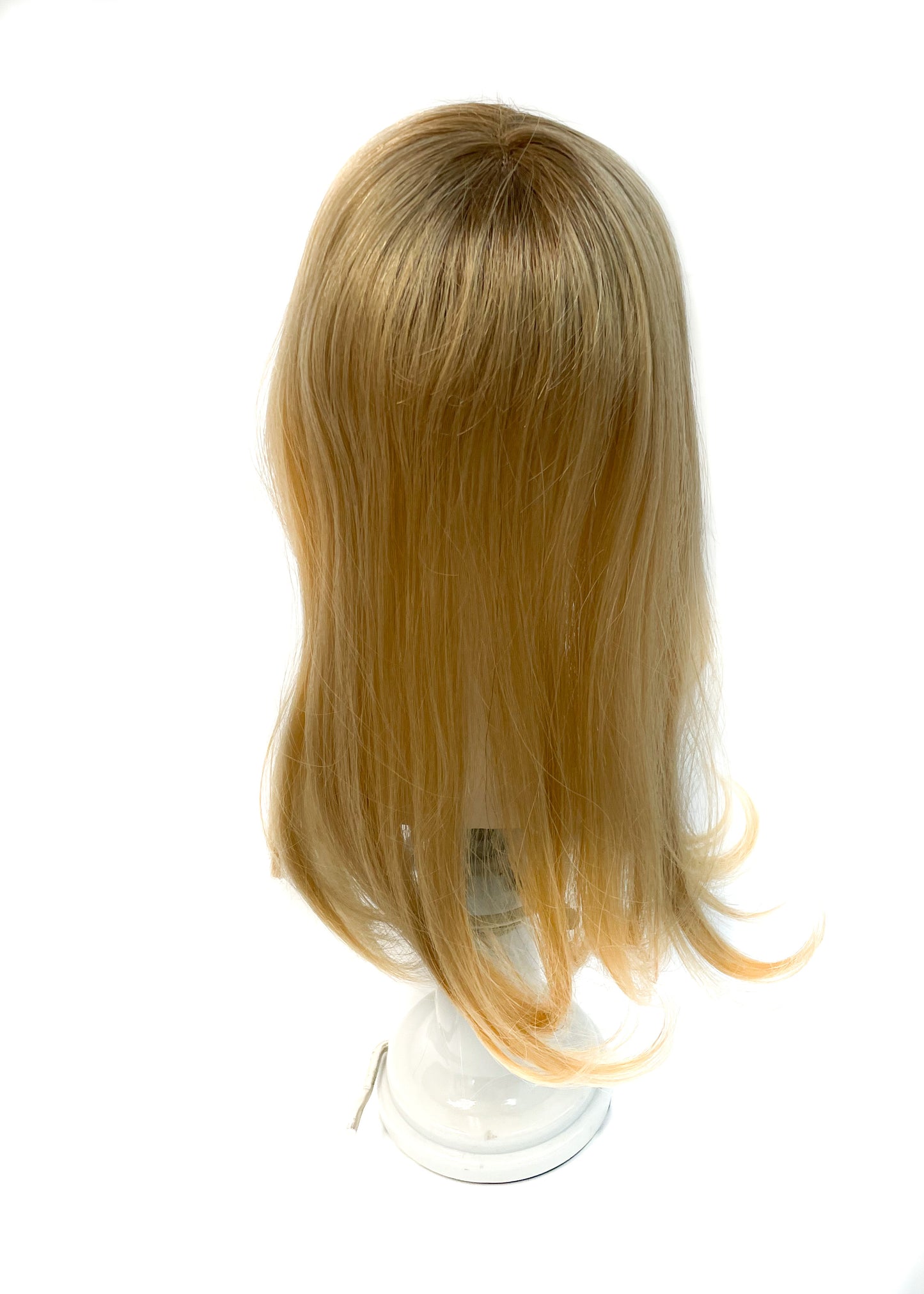 Virgin Remy Human Hair Silk Straight Top Topper Pieces J-TP04