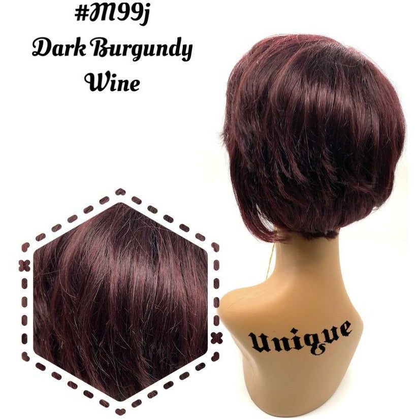 Unique 100% Human Hair Full Wig/Style Style A9
