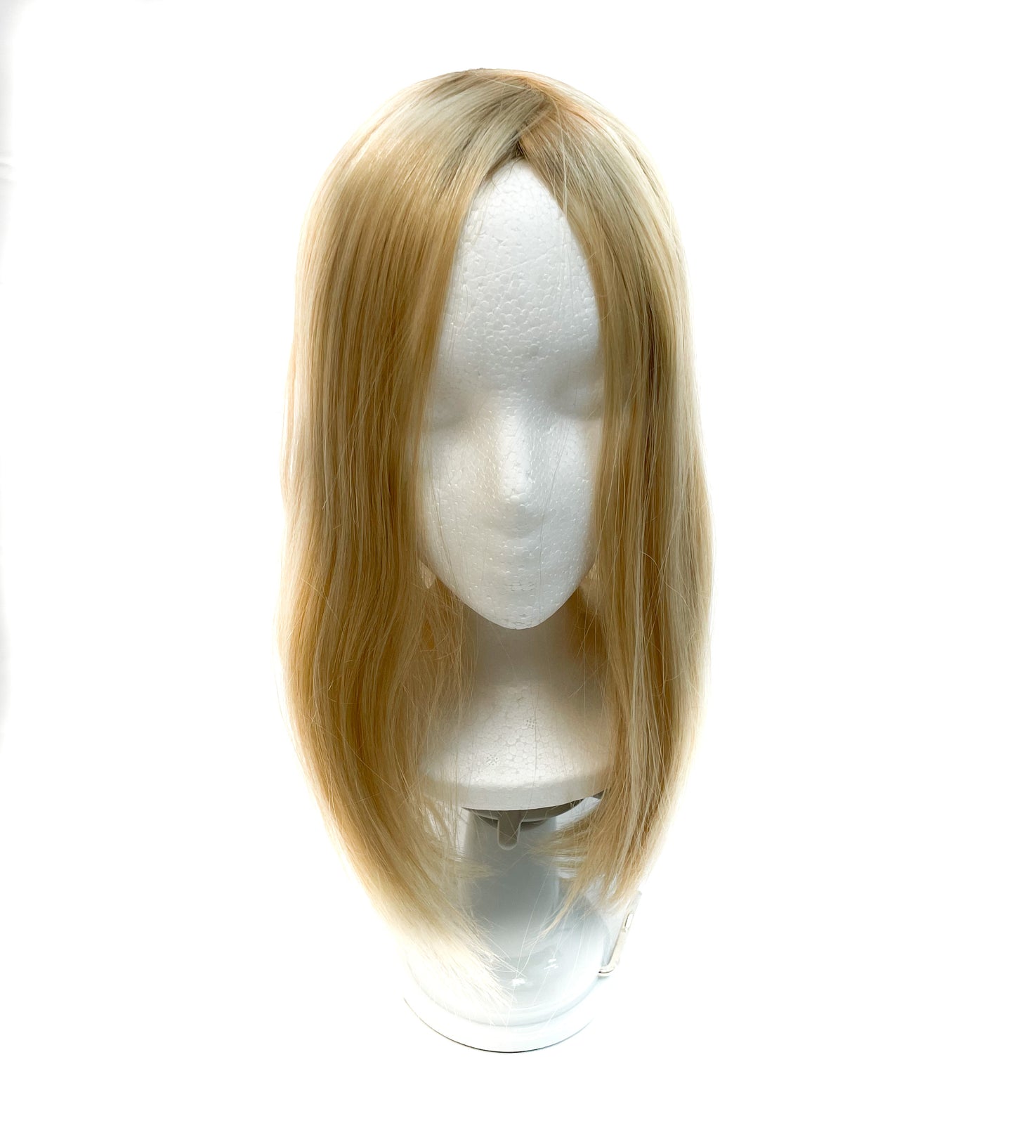 Virgin Remy Human Hair Silk Straight Top Topper Pieces (TP36)