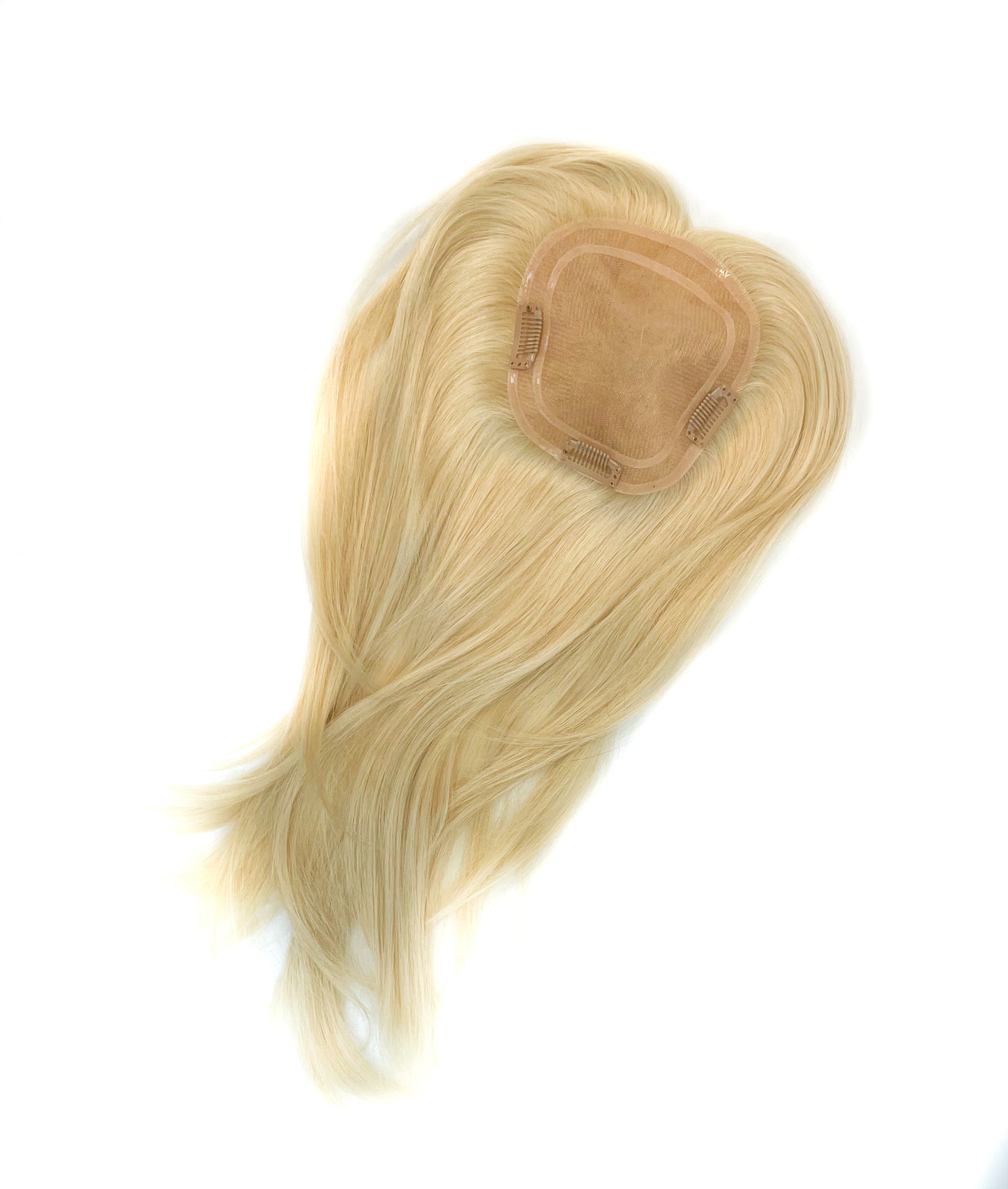 Virgin Remy Human Hair Silk Straight Top Topper Pieces C-TP04 - VIP Extensions