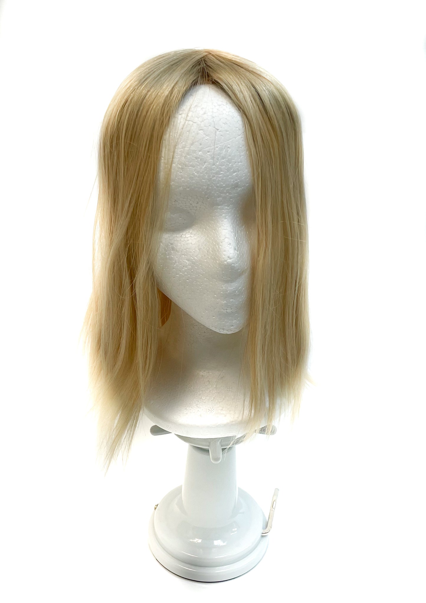 Virgin Remy Human Hair Silk Straight Top Topper Pieces (TP32)