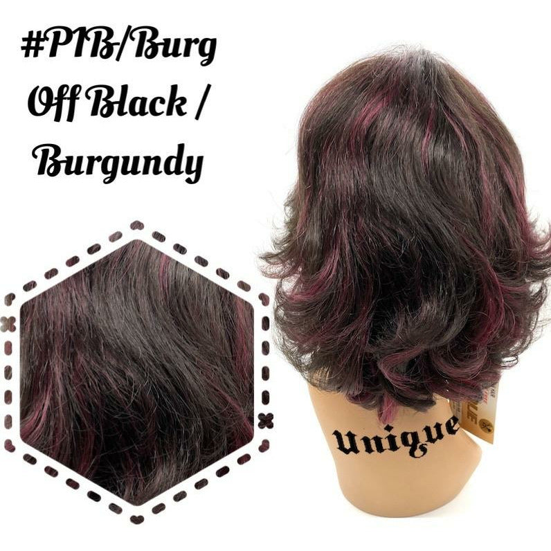 Unique's 100% Human Hair Full Wig / Style "A6"