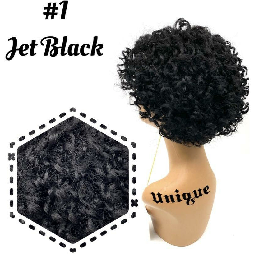 Unique's 100% Human Hair Full Wig / Style "A3" - VIP Extensions
