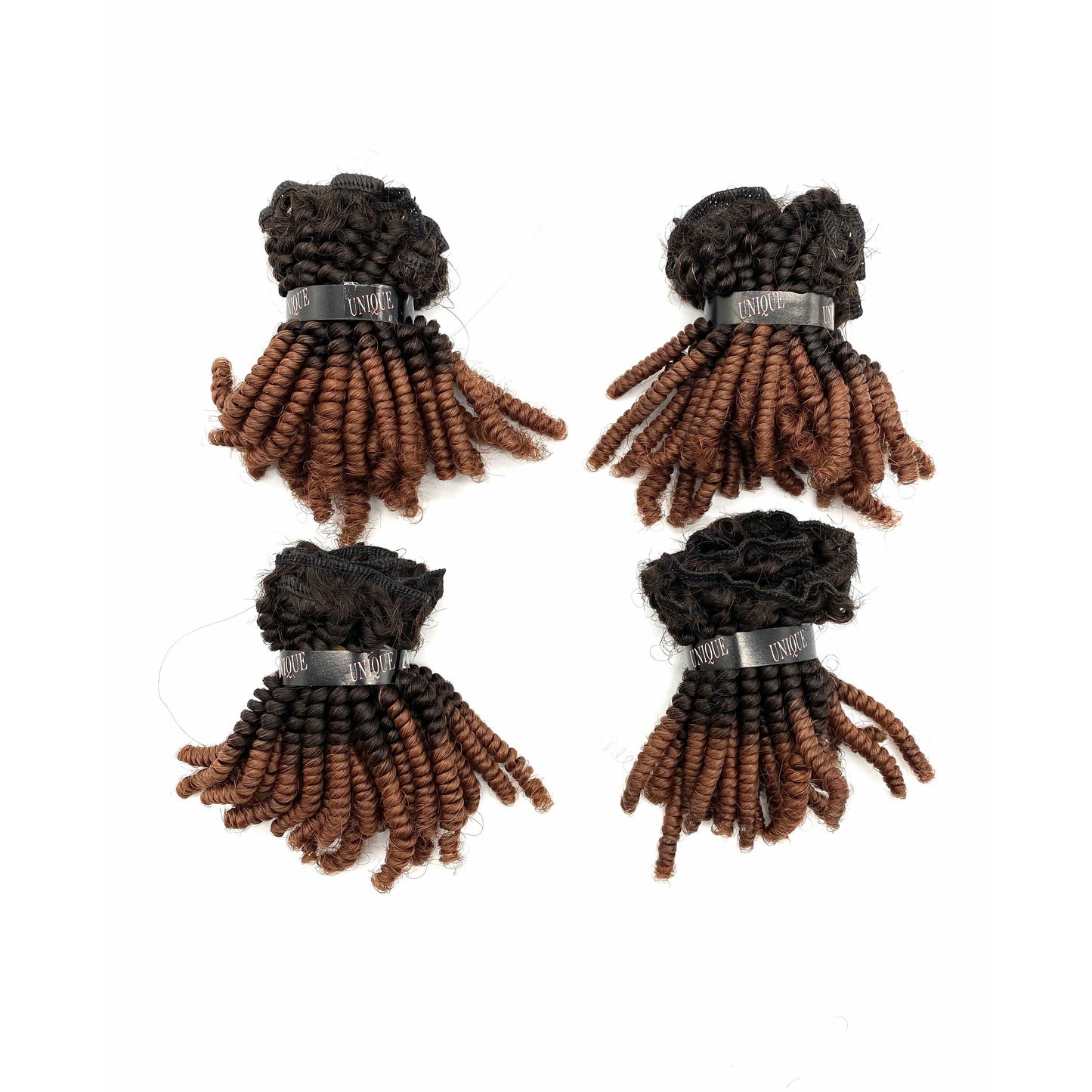 Unique Human Hair Tiny Afro 4 piece set - VIP Extensions