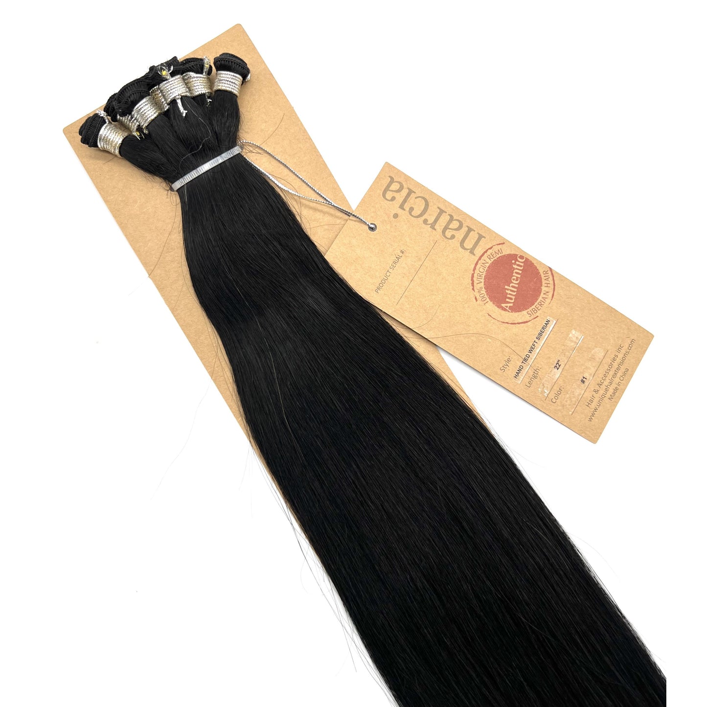 Narcia Remy Siberian -Hand Tied Weft 22''(100g) - VIP Extensions