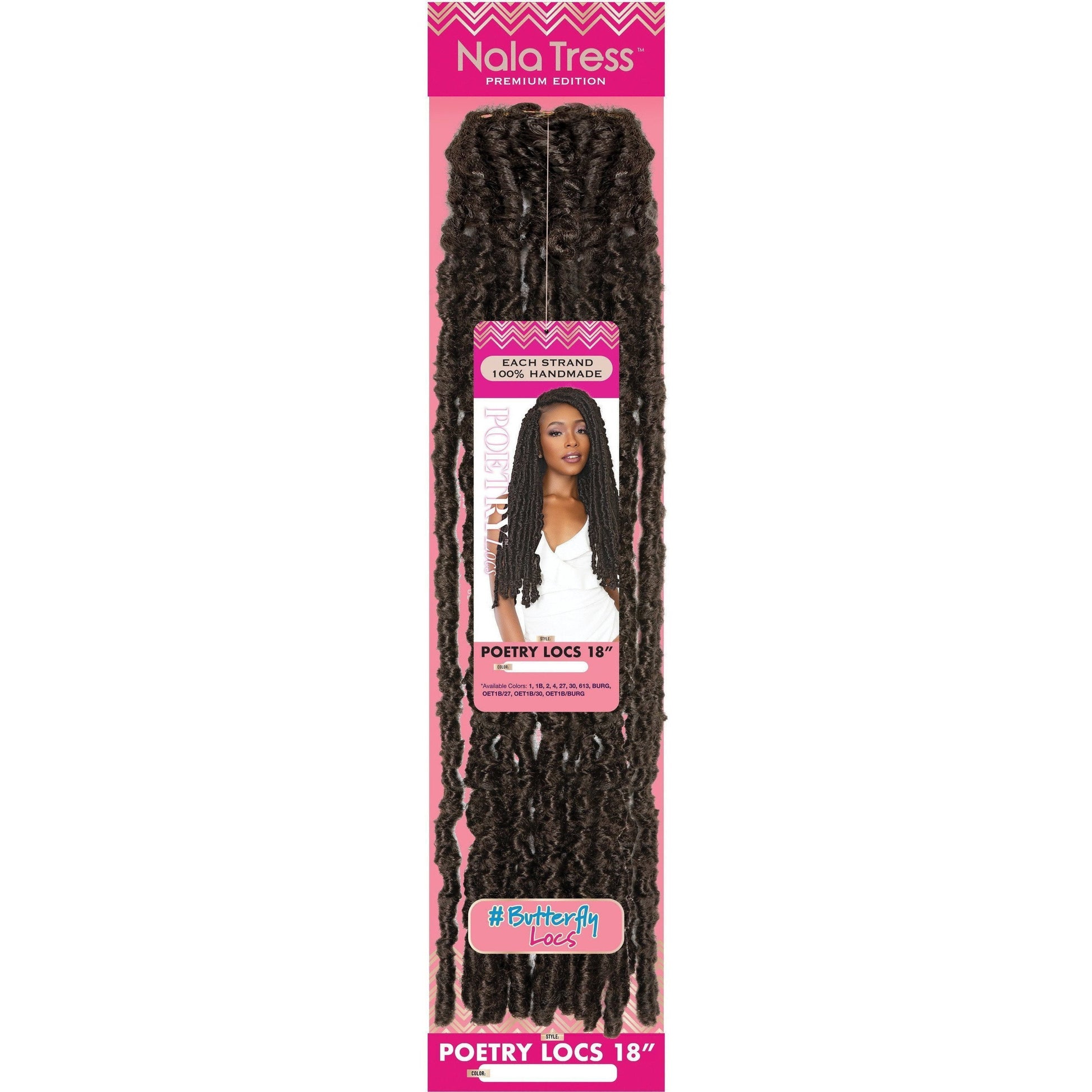 Janet Collection Nala Tress Premium Edition Poetry Locs 18" - VIP Extensions