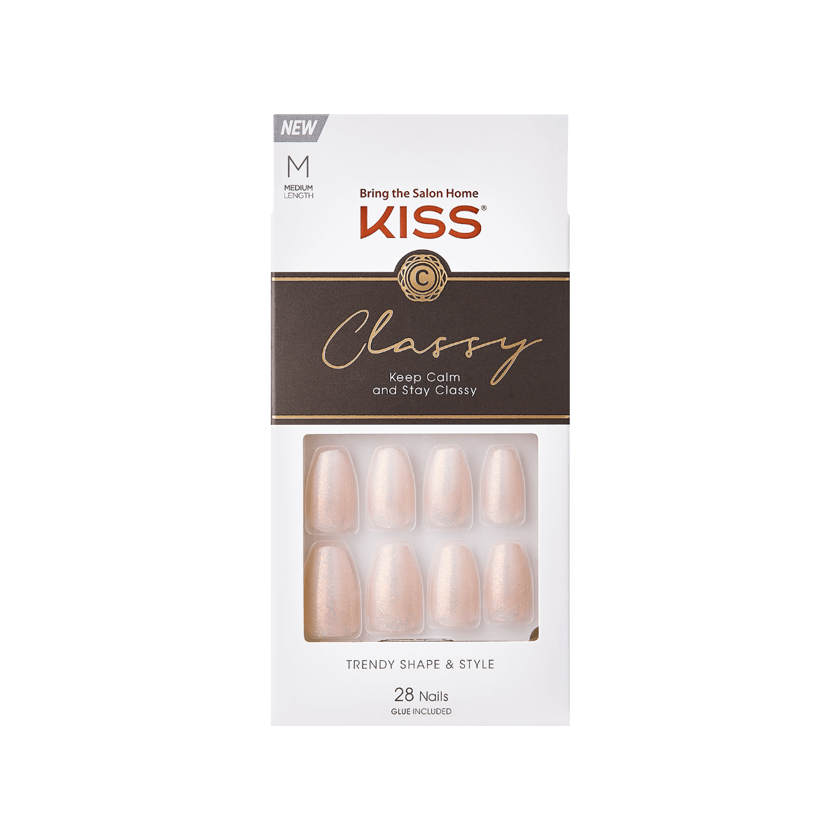 KISS Classy Nails Cozy Meets Cute - VIP Extensions