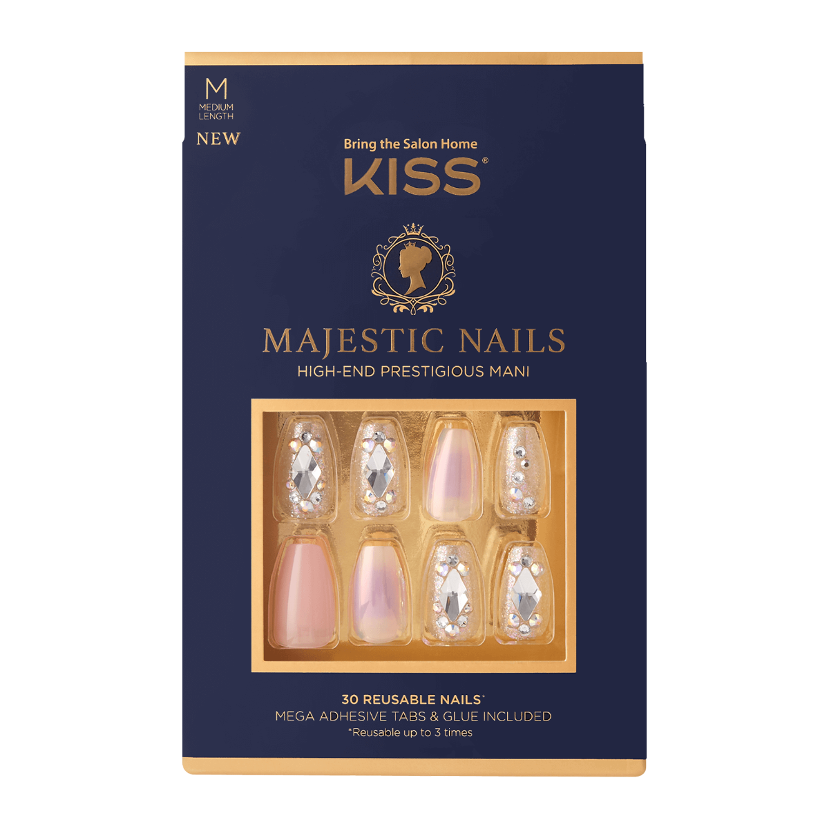 KISS Majestic Nails In a Crown - VIP Extensions