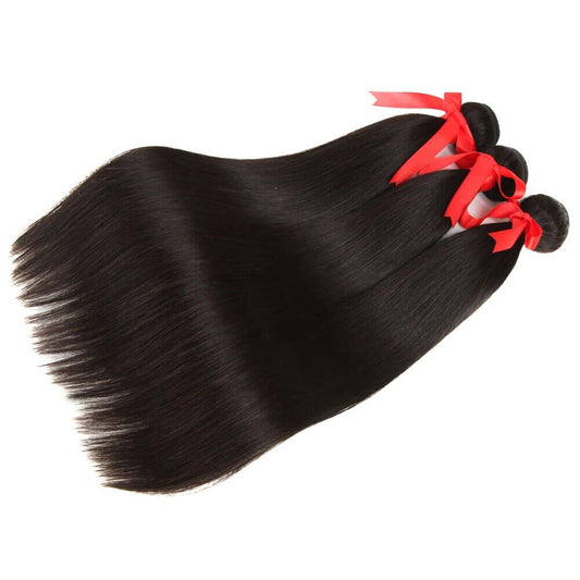 Queen Virgin Human Hair Natural Straight Wave Bundle - VIP Extensions