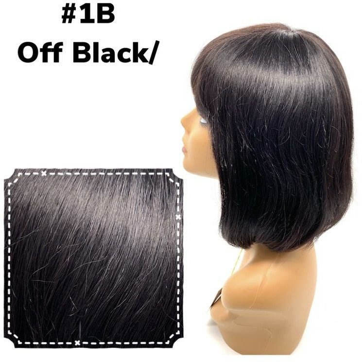 Unique's 100% Human Hair Full Wig / Style "A8" - VIP Extensions