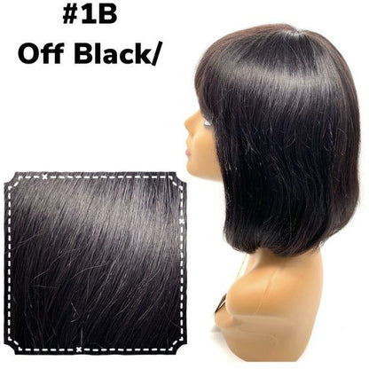 Unique's 100% Human Hair Full Wig / Style "A8" - VIP Extensions