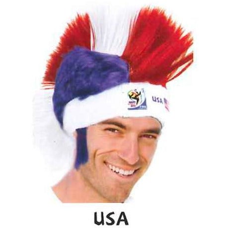 FIFA World Cup Wigs and Headbands - Lot - VIP Extensions