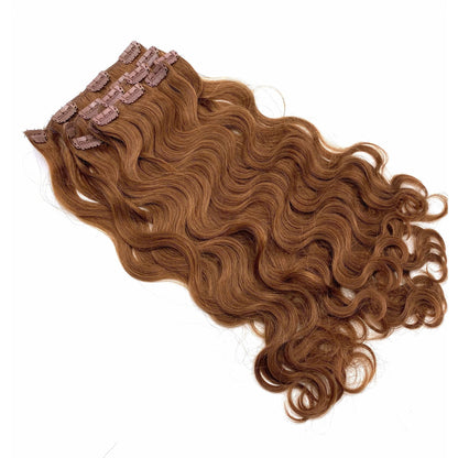 VIP Clip Extensions/ Body Wave 18" - ClipeX System - VIP Extensions