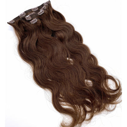 VIP Clip Extensions/ Body Wave 18" - ClipeX System - VIP Extensions