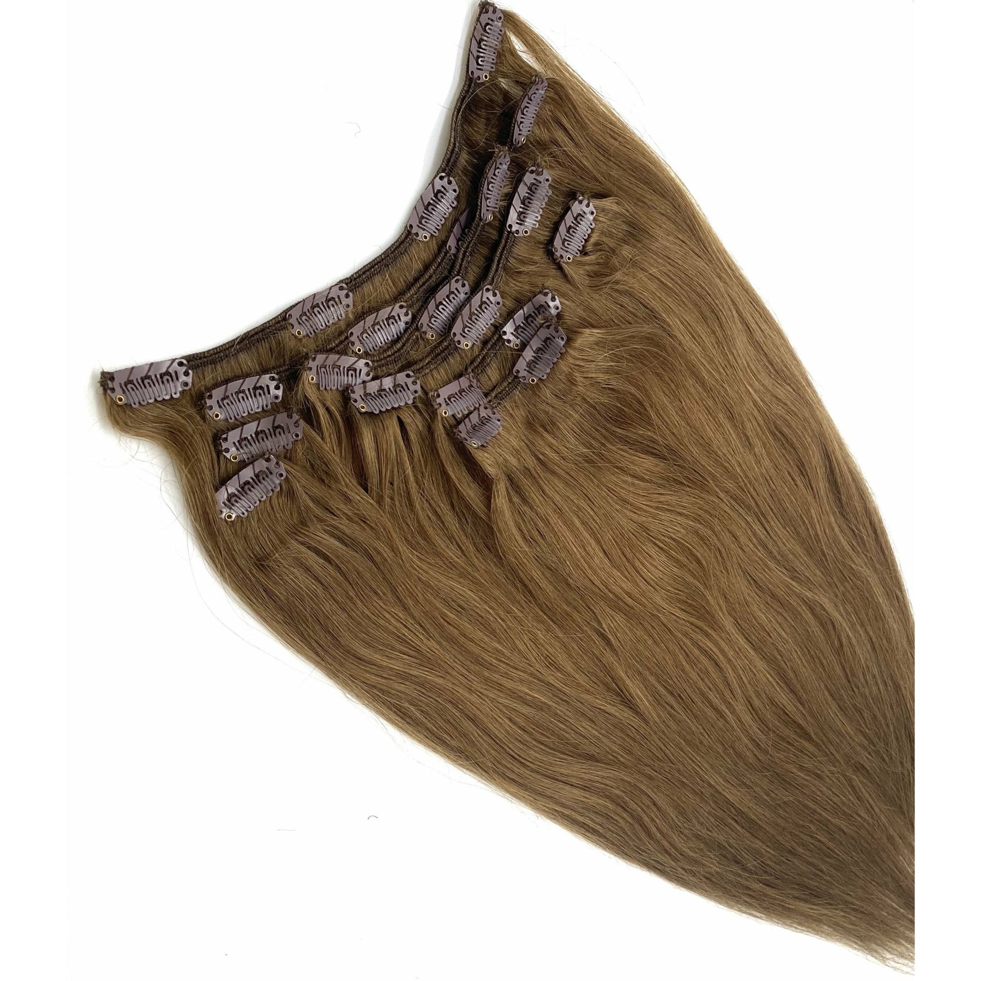 VIP Clip Extensions/ Silky Straight - 18" - ClipeX system - VIP Extensions