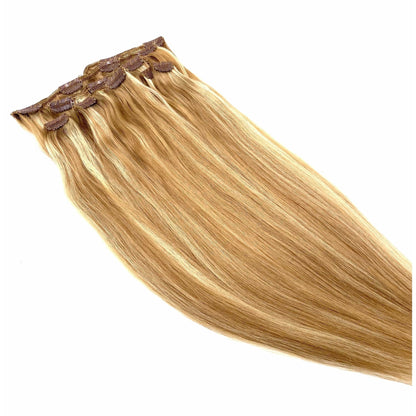 VIP Clip Extensions/ Silky Straight - 18" - ClipeX system - VIP Extensions