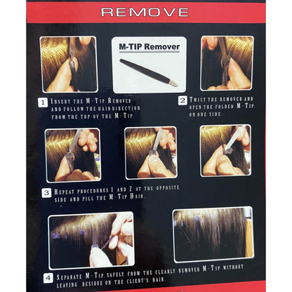 VIP M - Tip System (Tape Extensions 100 strands) / Straight 18" - VIP Extensions