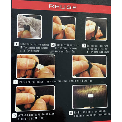 VIP M - Tip System (Tape extensions 100 strands) / Wavy 18" - VIP Extensions