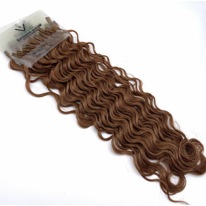 VIP U - Tip System / Curly 18" - VIP Extensions