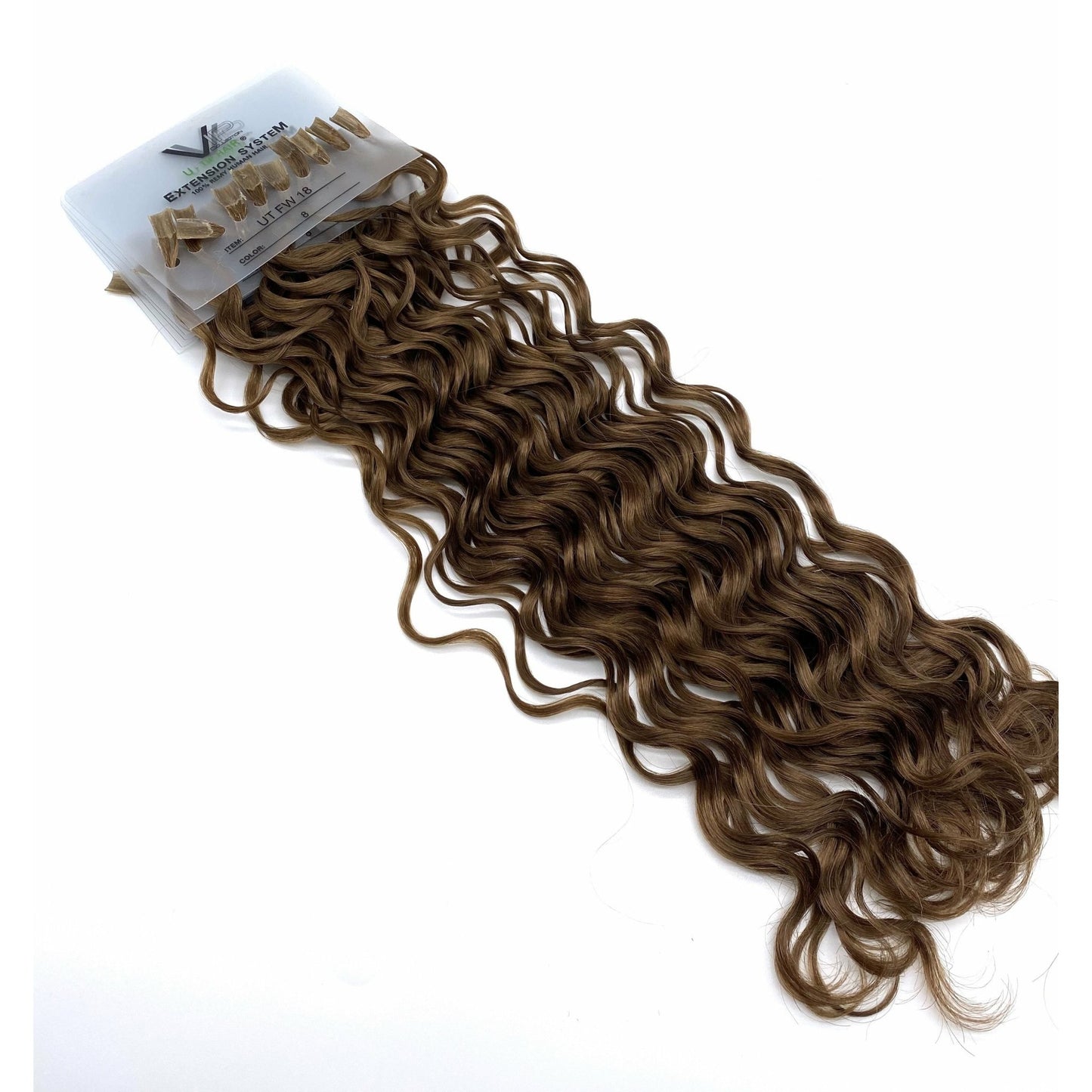 VIP U - Tip System / Curly 18" - VIP Extensions